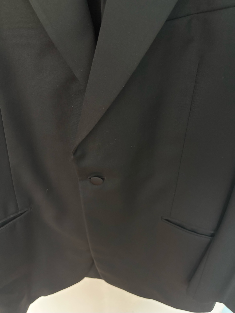 Ermenegildo Zegna Black Single-Button Blazer - Picture 4 of 6